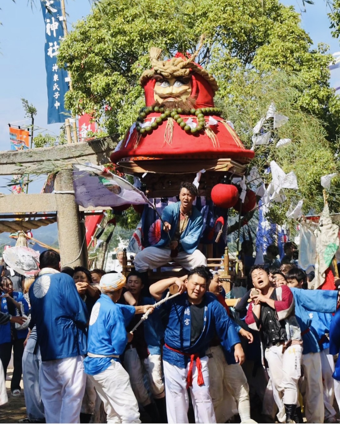 神島天神祭 宮周り